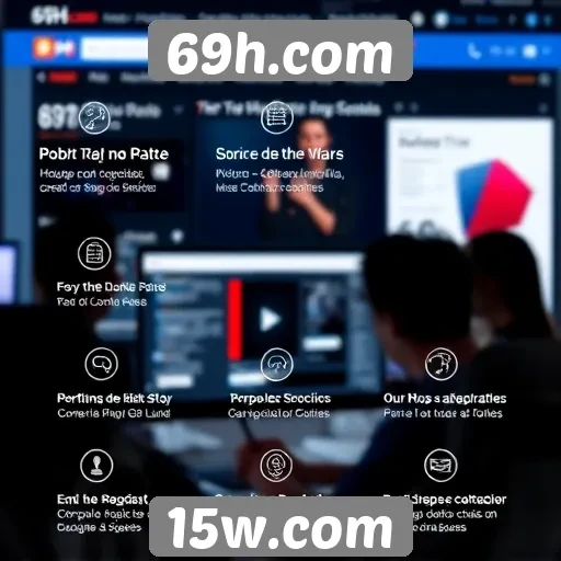 Características de navegação no site 69h.com