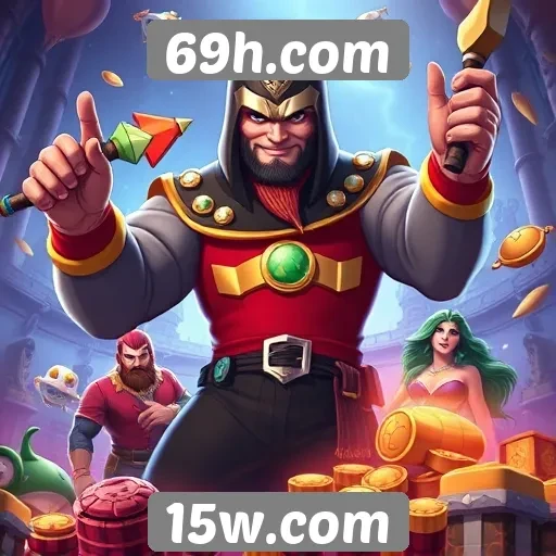 Jogos populares disponíveis na plataforma 69h.com