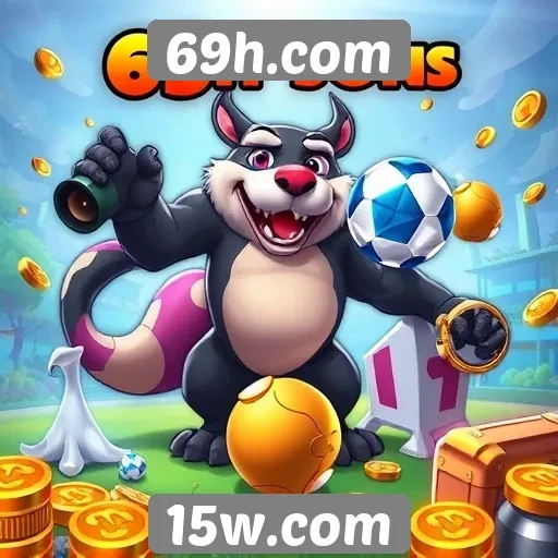 Variedade de gêneros de jogos disponíveis no 69h.com